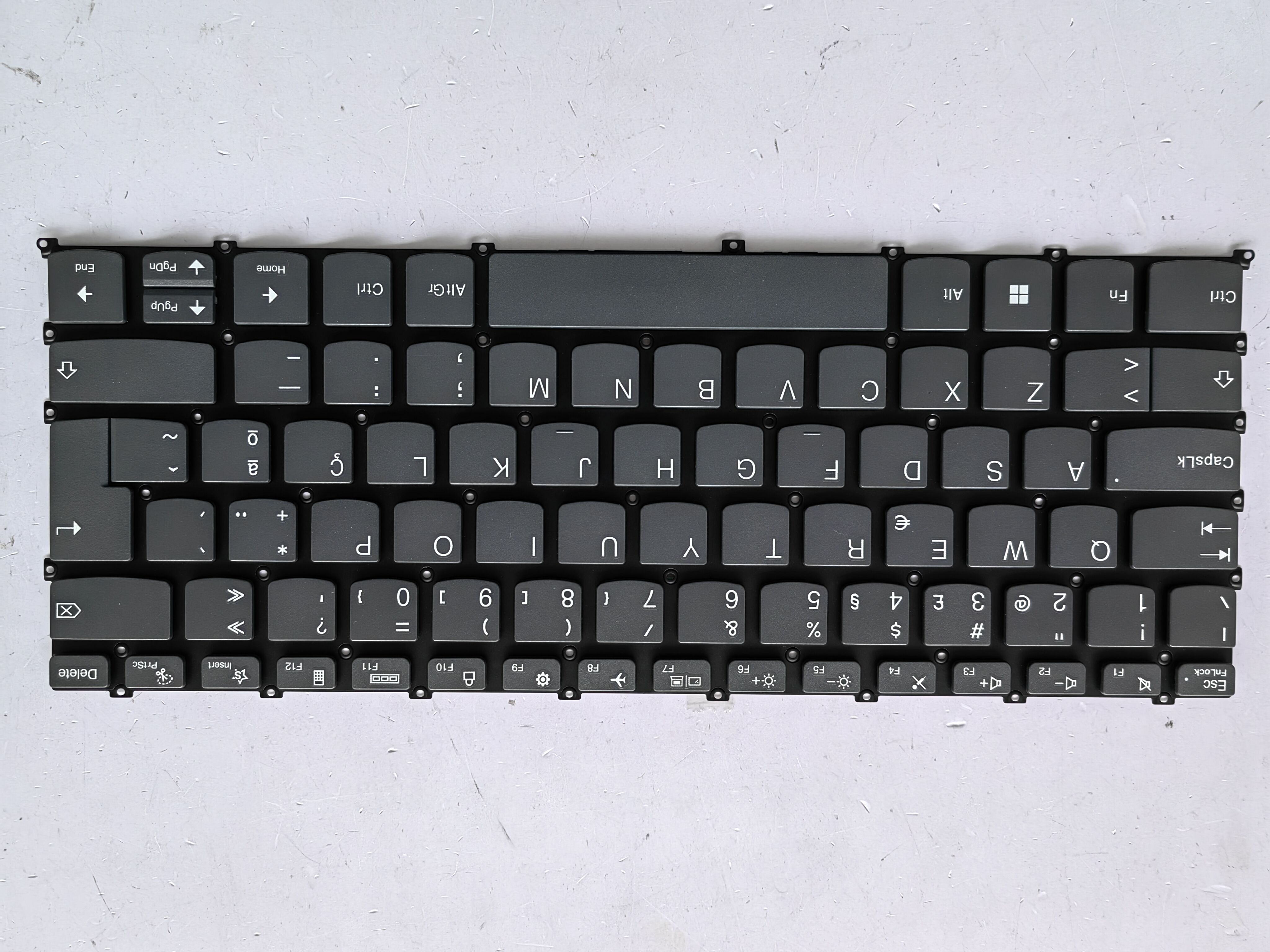 Picture of New Replacement Laptop Keyboard For LENOVO 1-14IAU7/flex 5 14aiau7 2-in-1 Grey PO Layout